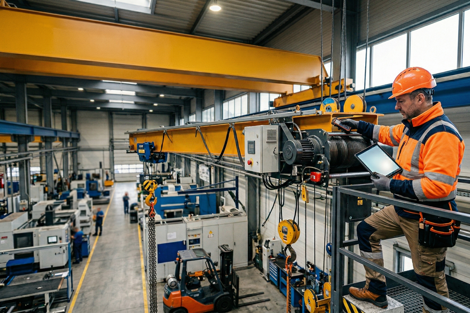 Serwis suwnic przemysłowych Konecranes Demag – Serwis Lewandowski